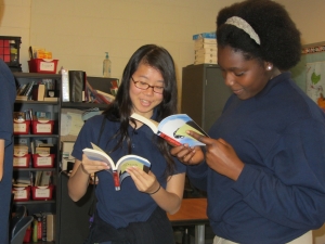 AOBF Hardy Students Reading